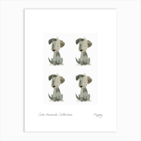 Cute Animals Collection Puppy 2 Art Print