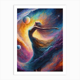 Cosmic Dance Art Print