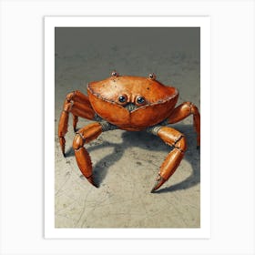 Crab! Art Print