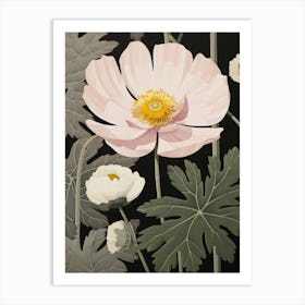 Flower Illustration Buttercup 1 Art Print