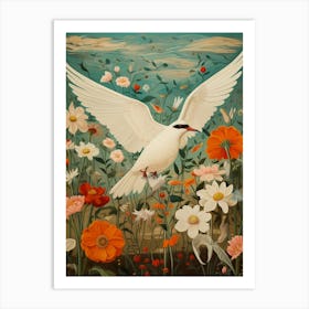 Common Tern 1 Detailed Bird Painting Art Print