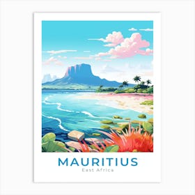 East Africa Mauritius Travel Art Print