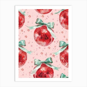 Disco  Coquette 5 Pattern Art Print