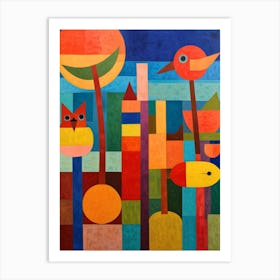 Birds In The Sky Art Print