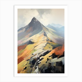 Snowdon Wales 2 Mountain Painting Art Print