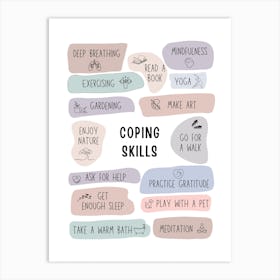 Coping Skills Art Print