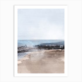 Day At The Beach Art Print