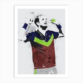 Daniil Medvedev Art Print