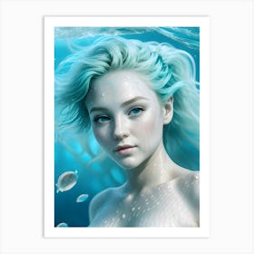 Mermaid-Reimagined 54 Art Print