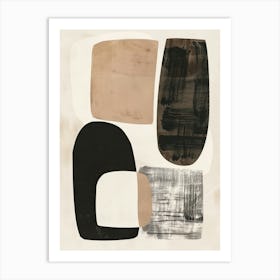 Naga Stone Park Bauhaus Minimalist Art Print