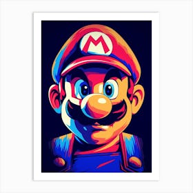 Mario Bros 8 Art Print