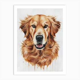 Golden Retriever 1 Art Print