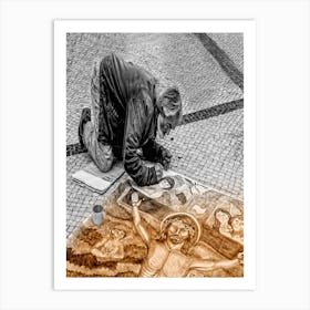 Lisbon Street Art Art Print