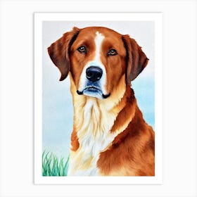 Chesapeake Bay Retriever 3 Watercolour Dog Art Print