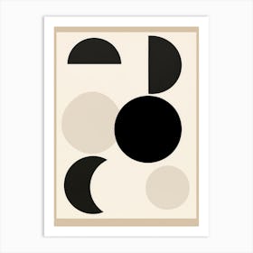 Abstract Circles 11 Art Print