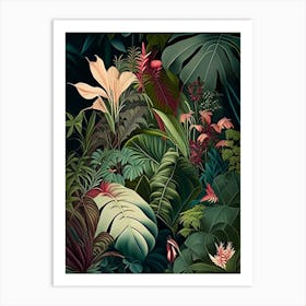 Hidden Paradise 1 Botanicals Art Print