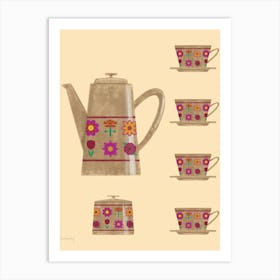 DDR Coffee Time Art Print