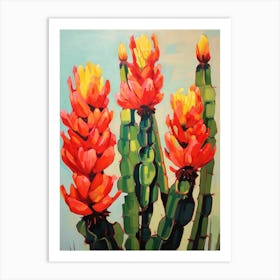 Cactus Painting Trichocereus 4 Art Print