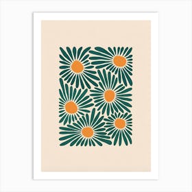 Daisy Print 1 Art Print