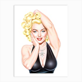 Golden Age Marilyn Art Print