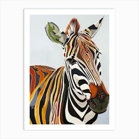 Zebra 22 Art Print