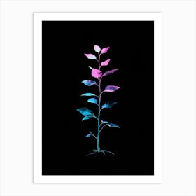 Plant In The Dark 36 Art Print