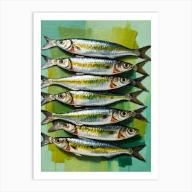 Sardines 24 Art Print