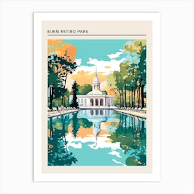 Buen Retiro Park Buenos Aires Argentina 4 Art Print