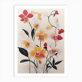 Orchids Charms Art Print
