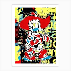 Donald Color Art Print