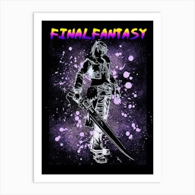 Squall Leonhart Art Print