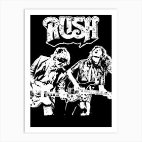 Rush band music 6 Art Print