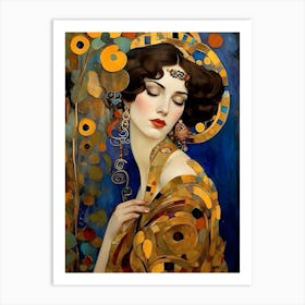 Klimt'S Woman Art Print