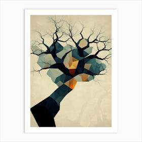 Abstract Tree 3 Art Print