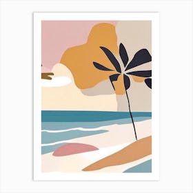 Gili Islands Indonesia Muted Pastel Tropical Destination Art Print