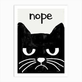 Grumpy Cat Art Print