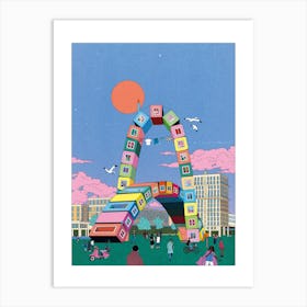 Catene Housing Art Print