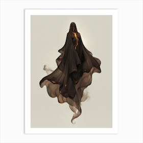 Cloak Of Fire Art Print