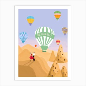 Cappadocia Sunrise Turkey Art Print