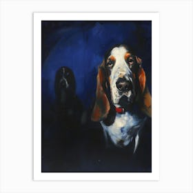 Basset Hounds 1 Art Print