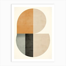 Ivory Seekirchen Am Wallersee Geometric Harmony Art Print