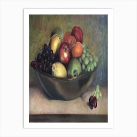 Fruit Bowl 4 Art Print