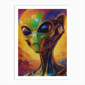 Alien 18 Art Print