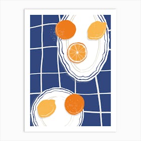 Oranges Art Print Art Print