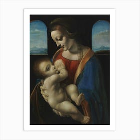 Madonna Litta, Copy After Leonardo Da Vinci, 1896, By Magnus Enckell Art Print