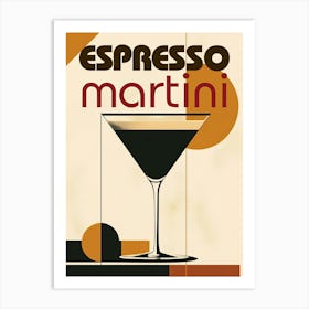 Espresso Martini Art Print