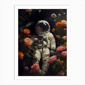 My Space Garden Art Print