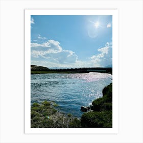 River In The Sky Art Print