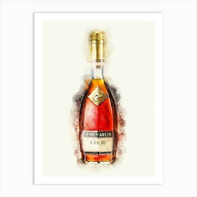 Hennessy Wine Art Print