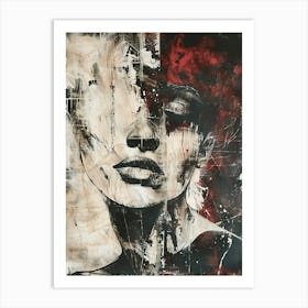 'The Woman' Art Print